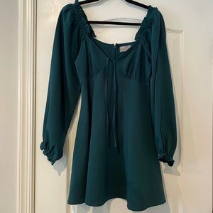 ASOS mini dress with long sleeves
